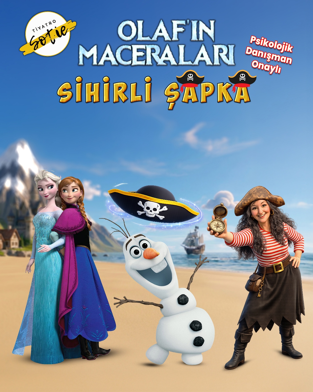 Olafın Maceraları: Sihirli Şapka - Tiyatro ve Etkinlik Afişi