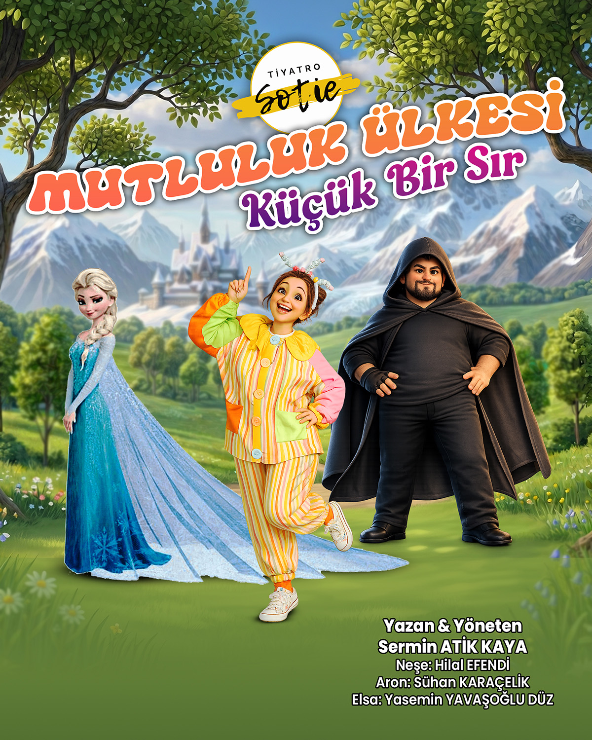Mutluluk Ülkesi: Küçük Bir Sır - Tiyatro ve Etkinlik Afişi