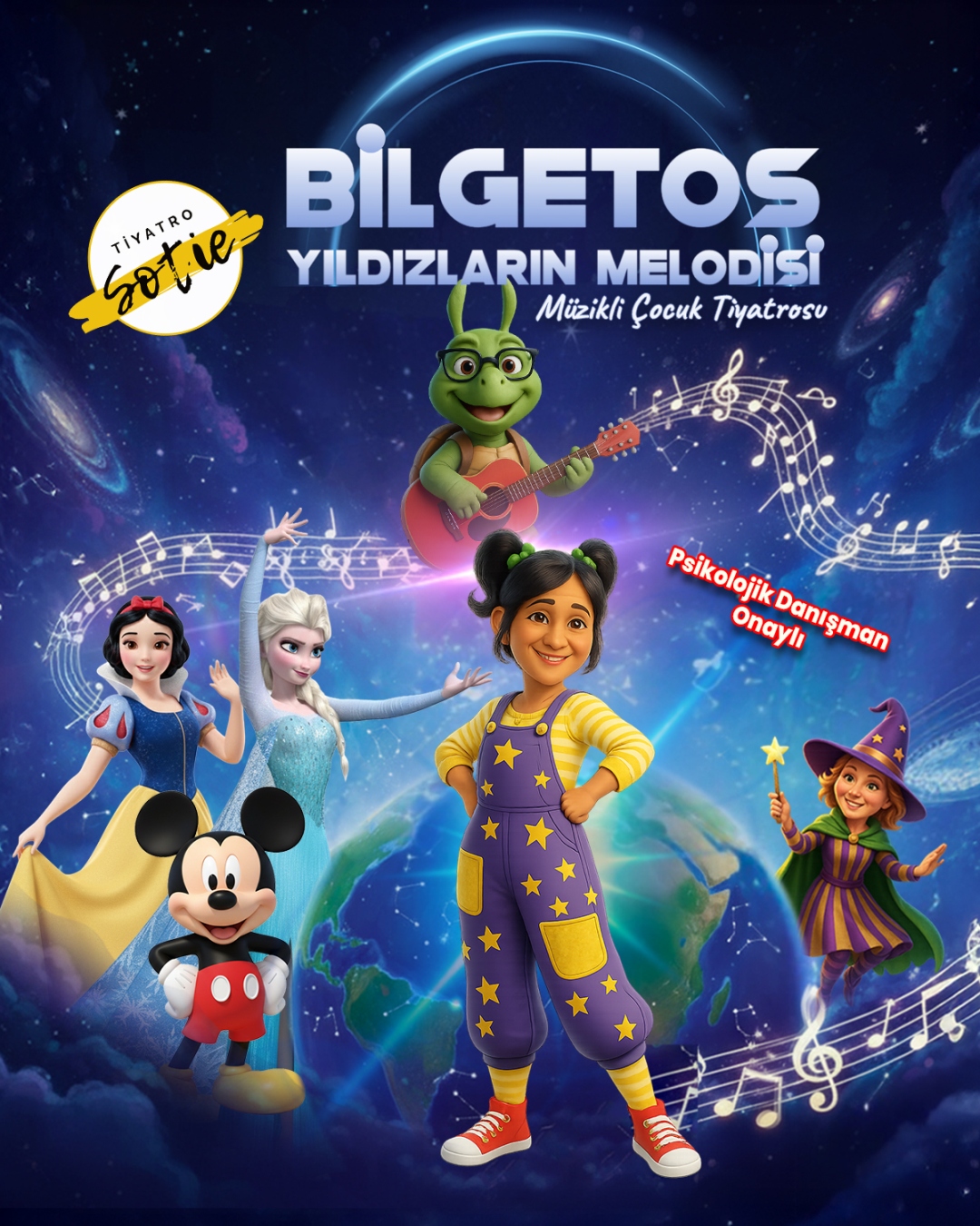 Bilgetos: Yıldızların Melodisi - Tiyatro ve Etkinlik Afişi